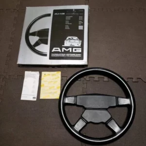 M38 AMG black steering wheel
